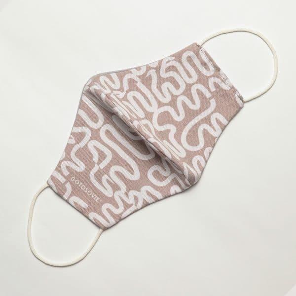 HOLI MADELYN ABSTRACT CROSS KHAKI
