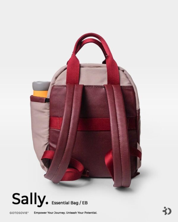 PO SALLY EB 1.0  TAUPE MAROON - Image 3