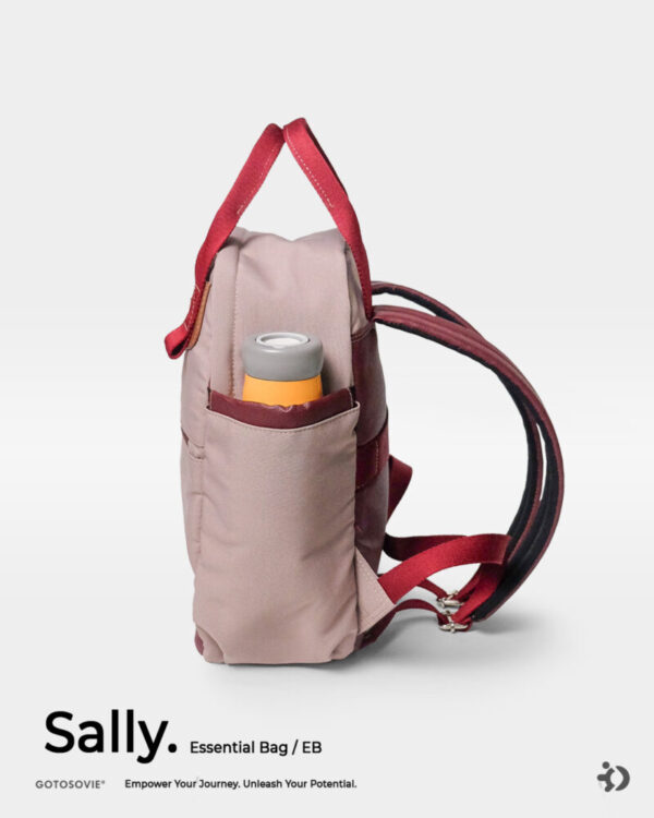 PO SALLY EB 1.0  TAUPE MAROON - Image 4