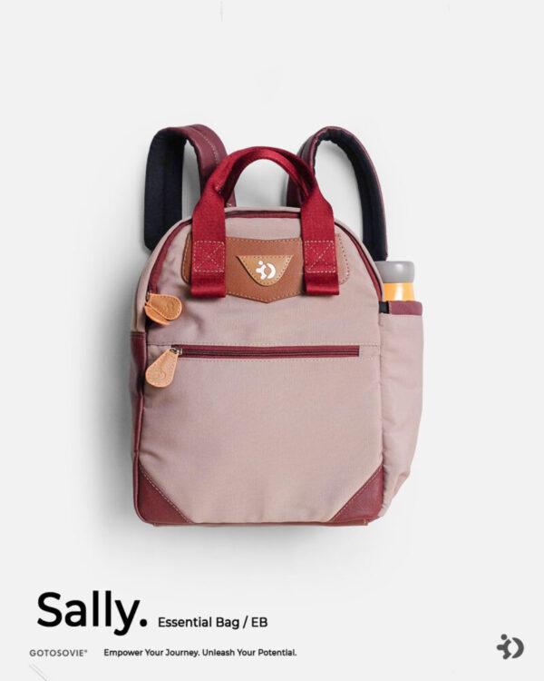 PO SALLY EB 1.0  TAUPE MAROON - Image 6