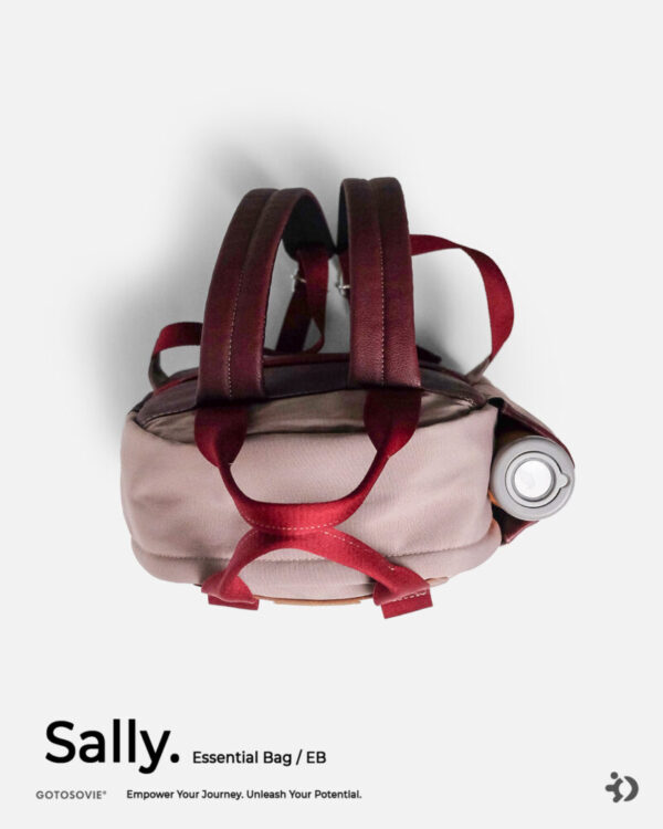 PO SALLY EB 1.0  TAUPE MAROON - Image 5