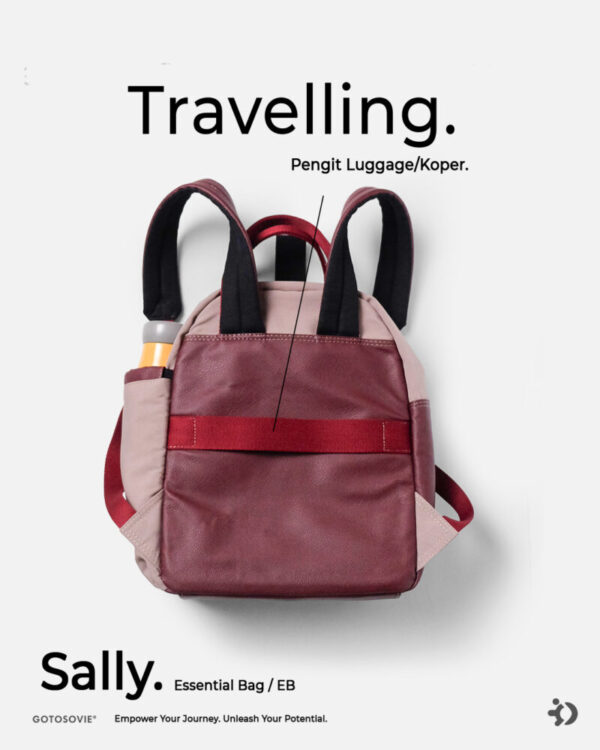 PO SALLY EB 1.0  TAUPE MAROON - Image 8