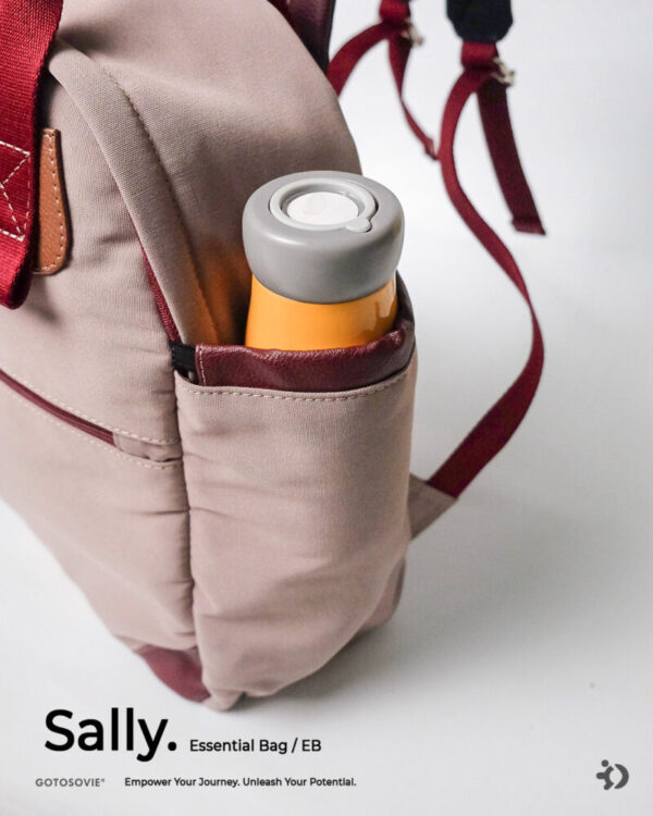 PO SALLY EB 1.0  TAUPE MAROON - Image 10