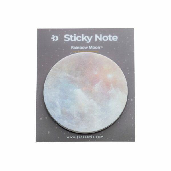 STICKY NOTE GALAXY RAINBOW MOON